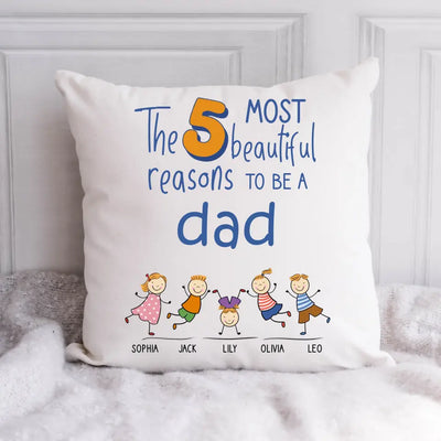 The most beautiful reasons - Personalized cushion